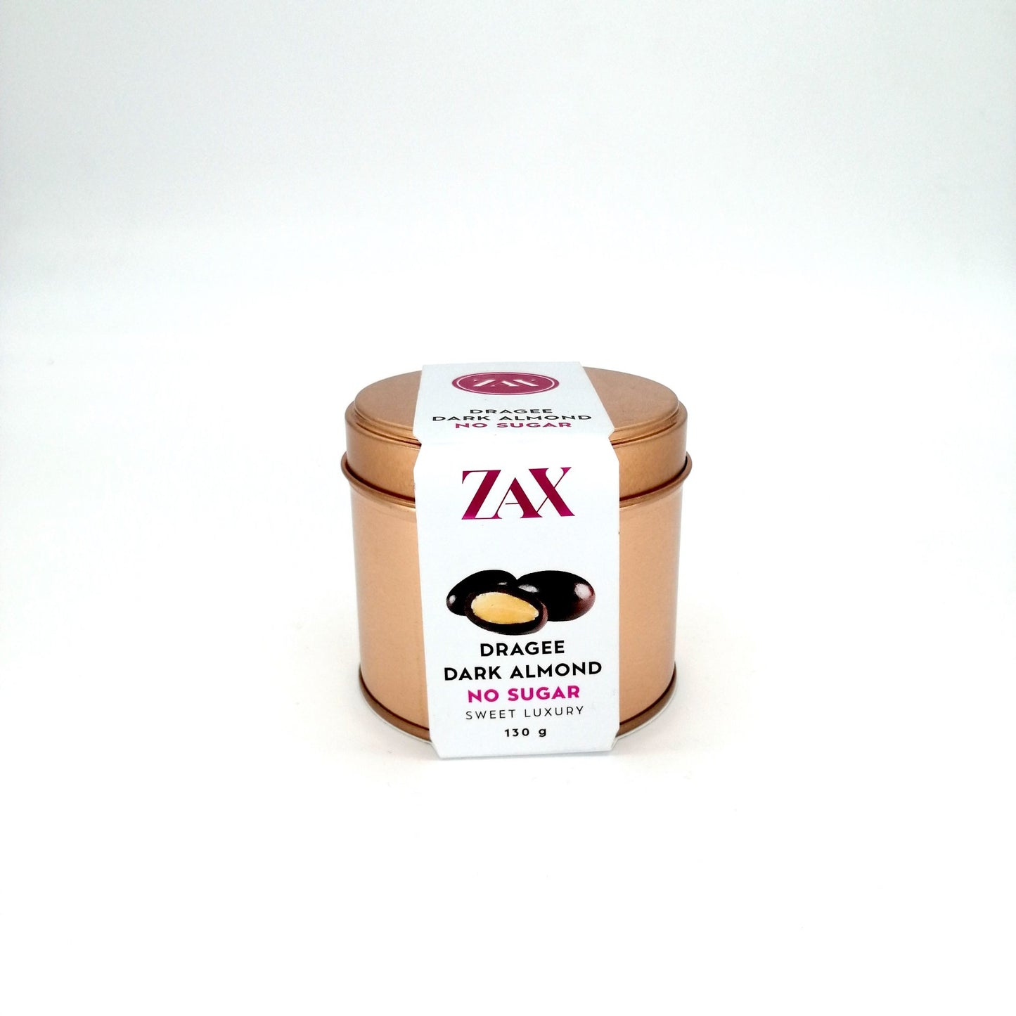 Dragee Dark Almond-mandle bez cukru 130g.
