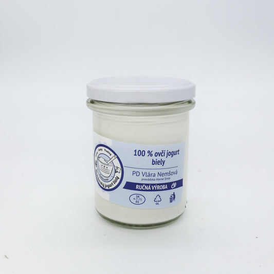 100% ovčí jogurt biely 190g.