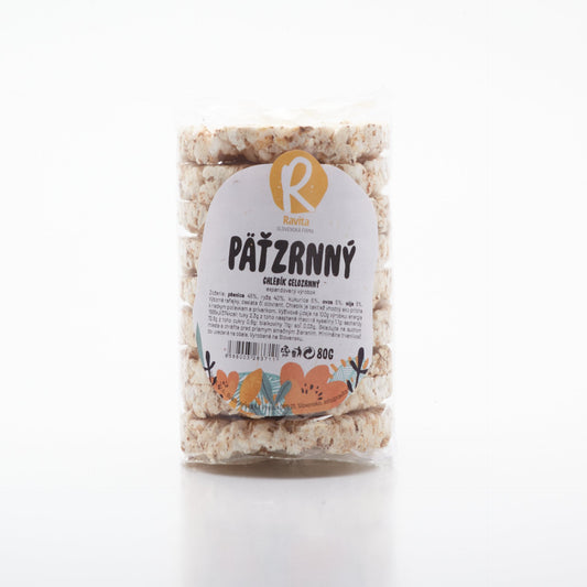 Chlebík päťzrnný 80g.