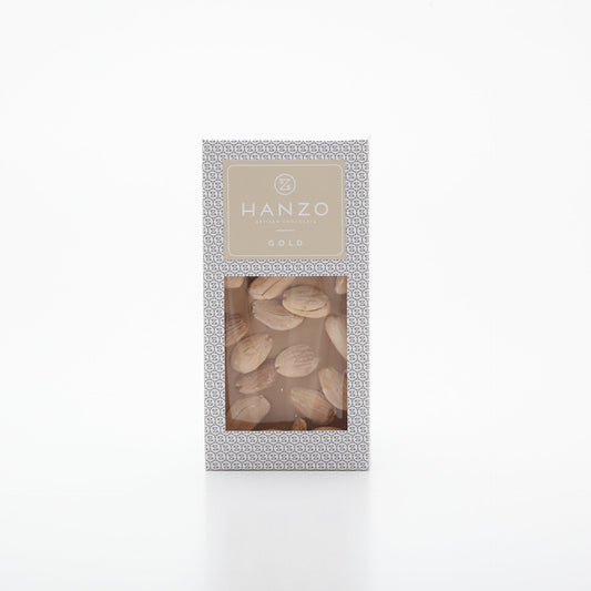 GOLD škorica a pražené mandle 125g.