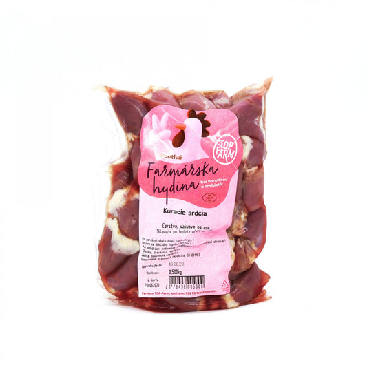 Kuracie srdcia. kg