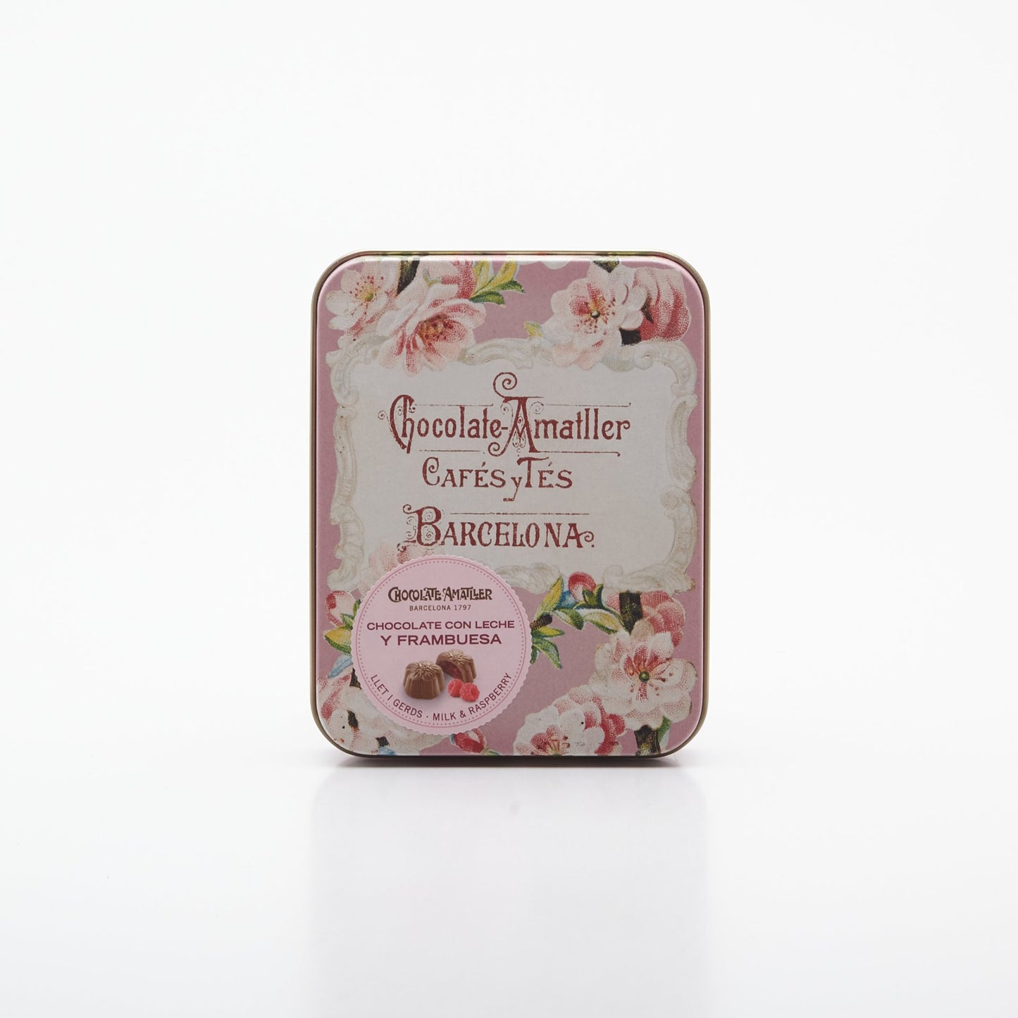 Malinové pralinky v krabičke 72g.