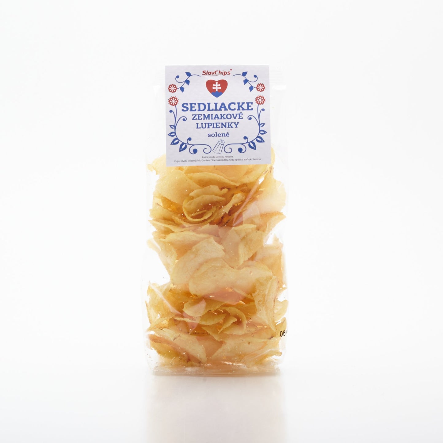 Sedliacke zemiakové lupienky solené 100g.