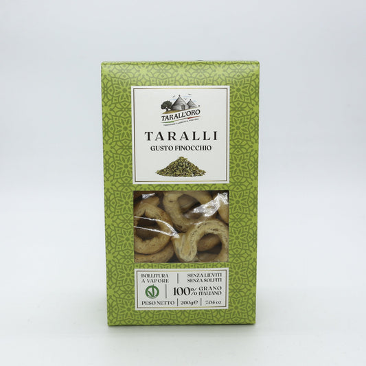 Taralli al Finocchio 200g.
